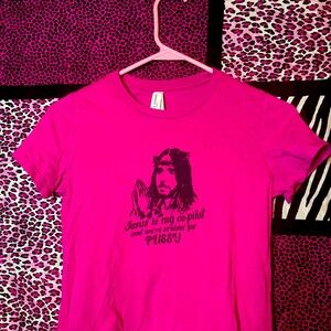 Jesus is copilot cropped T$hirt <333